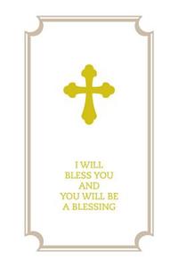 I Will Bless You and You Will Be a Blessing - Commemorative Wedding Booklet - Gift Edition