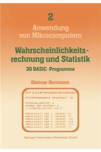 Wahrscheinlichkeitsrechnung Und Statistik - 30 Basic-Programme