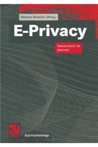 E-Privacy: Datenschutz Im Internet