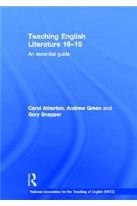 Teaching English Literature 16-19: An Essential Guide