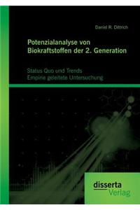 Potenzialanalyse Von Biokraftstoffen Der 2. Generation