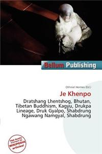 Je Khenpo