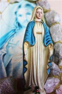 A Virgen Mary Statue Journal: 150 Page Lined Notebook/Diary