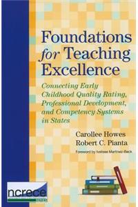 Foundations for Teaching Excellence: Connectingearly Childhood Quality Rating, Professional Development, and Competency Systems in States