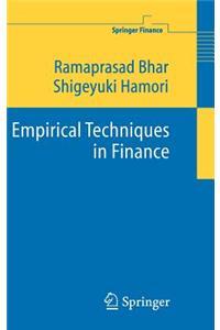 Empirical Techniques in Finance