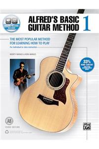 Alfred's Basic Guitar Method, Bk 1: The Most Popular Method for Learning How to Play, Book & Online Audio