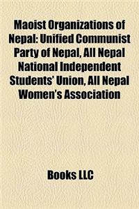 Maoist Organizations of Nepal