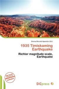 1935 Timiskaming Earthquake