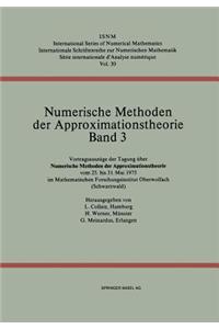 Numerische Methoden Der Approximationstheorie/Numerical Methods of Approximation Theory: Vortragsauszuge Der Tagung Uber Numerische Methoden Der Appro
