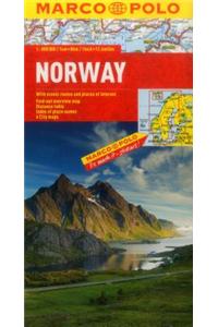 Norway Marco Polo Map