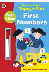 Start School with Topsy and Tim: Wipe Clean First Numbers