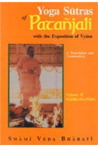Yoga Sutras Of Patanjali ( With The Exposition Of Vyasa (Vol-Ii)