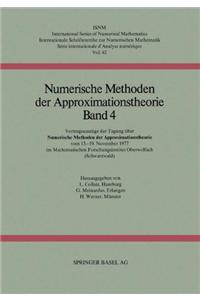 Numerische Methoden Der Approximationstheorie