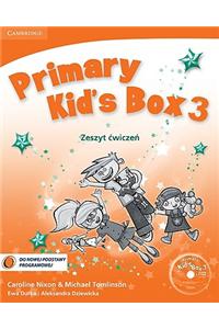 Primary Kid's Box Level 3 Activity Book Polish Edition [With CDROM]