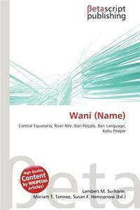Wani (Name)