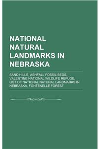 National Natural Landmarks in Nebraska