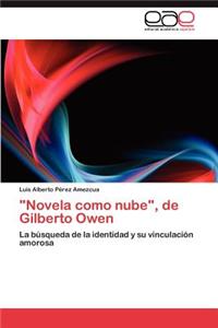 Novela Como Nube, de Gilberto Owen