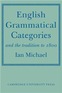 English Grammatical Categories