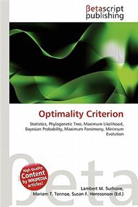 Optimality Criterion