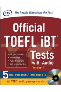 Official TOEFL iBT Tests, Volume 1 [With CD (Audio)]