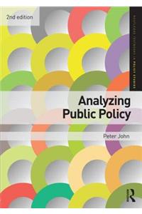 Analyzing Public Policy