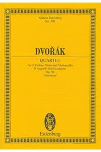 String Quartet in F Major, Op. 96 American: Study Score