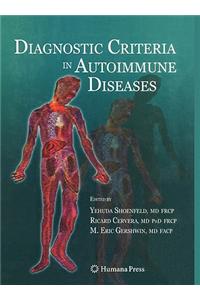 Diagnostic Criteria in Autoimmune Diseases