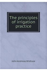 Principles of Irrigation Practice