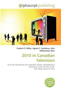 2010 in Canadian Television