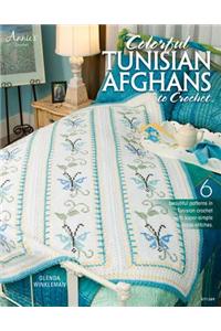 Colorful Tunisian Afghans to Crochet