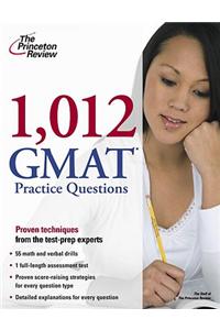1012 GMAT Practice Questions