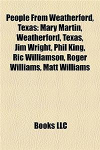 People from Weatherford, Texas