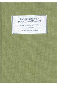 Correspondence of Dante Gabriel Rossetti