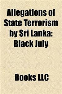 Allegations of State Terrorism by Sri Lanka