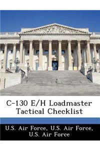 C-130 E/H Loadmaster Tactical Checklist