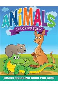 Animal Coloring Pages (Jumbo Coloring Book for Kids)