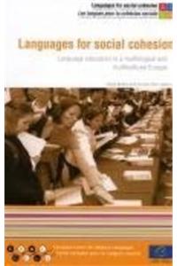 Languages for Social Cohesion: Language Education in a Multilingual and Multicultural Europe (2009)