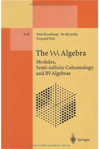 The W3 Algebra: Modules, Semi-Infinite Cohomology and Bv Algebras