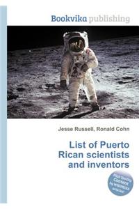 List of Puerto Rican Scientists and Inventors