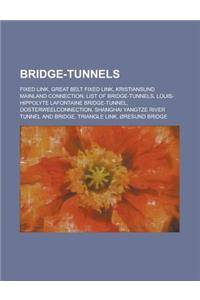 Bridge-Tunnels: Great Belt Fixed Link, Oresund Bridge, Oosterweelconnection, Louis-Hippolyte LaFontaine Bridge-Tunnel