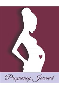 Pregnancy Journal: Full Color: Jumbo Size (8.5 X 11)