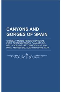Canyons and Gorges of Spain