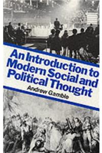 An Introduction to Modern Social and Political Thought