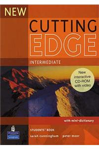 New Cutting Edge Intermediate Students Book and CD-ROM Pack
