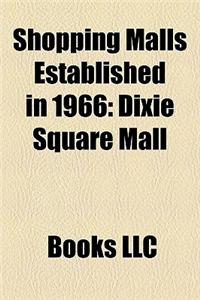 Shopping Malls Established in 1966: Dixie Square Mall