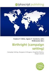 Birthright (Campaign Setting