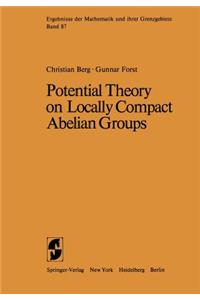 Potential Theory on Locally Compact Abelian Groups