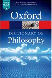 The Oxford Dictionary Of Philosophy
