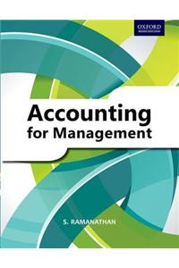 Accounting for Management: A Basic Text in Financial and Management Accounting