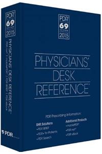 2015 Physicians' Desk Reference, 69th Edition (Boxed)